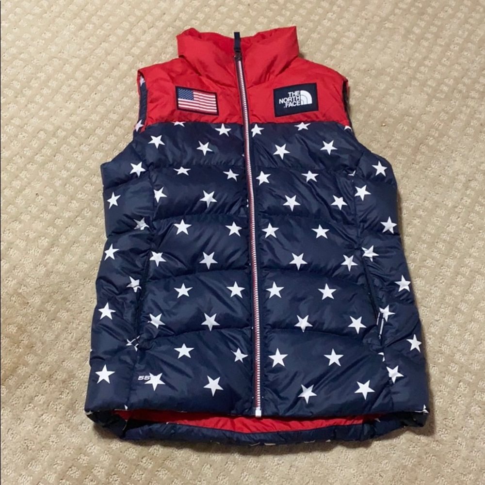 The north face team USA puffer vest EXCLUSIVE